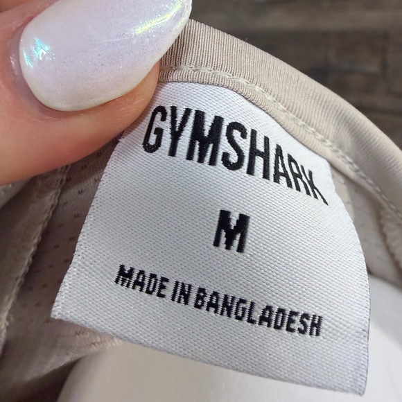 Gymshark Beige Long Sleeve Crop Top - Picture 6 of 11